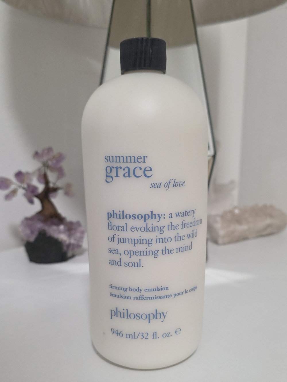 NEW Philosophy Summer Grace Sea of Love Firming Body Emulsion 32 oz.